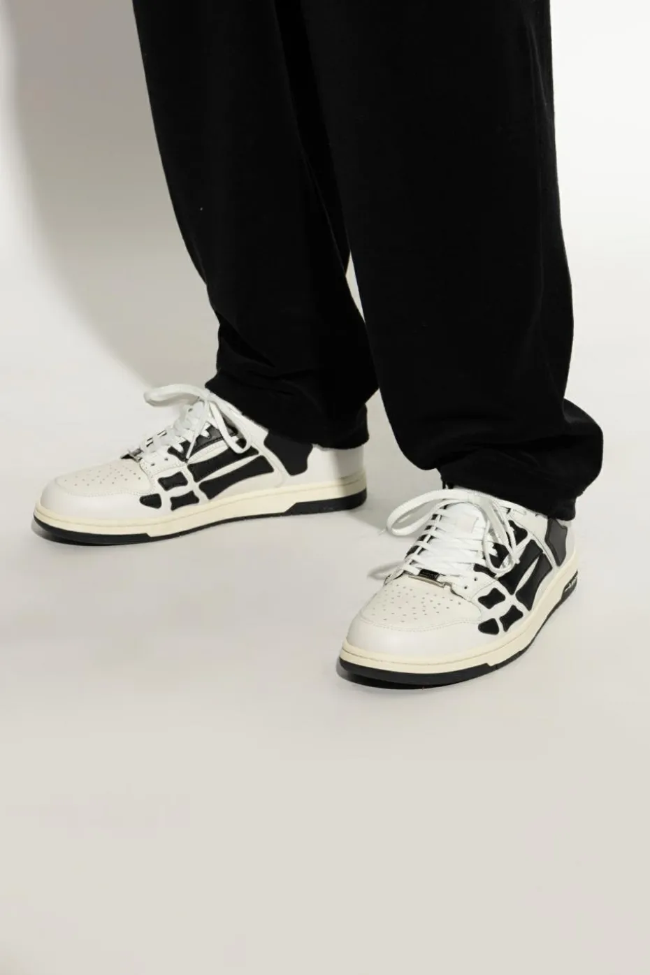 Amiri BIAŁY Buty sportowe `Skle Top Low`