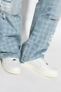 Amiri BIAŁY Buty sportowe `Skel Top Low`