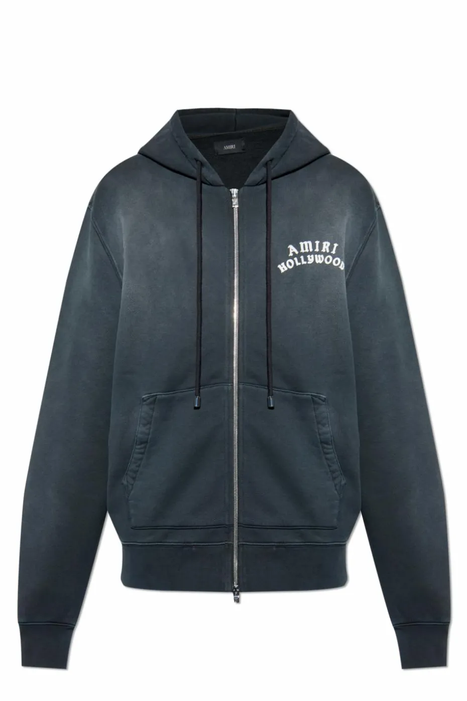 Amiri CZARNY Bluza z kapturem