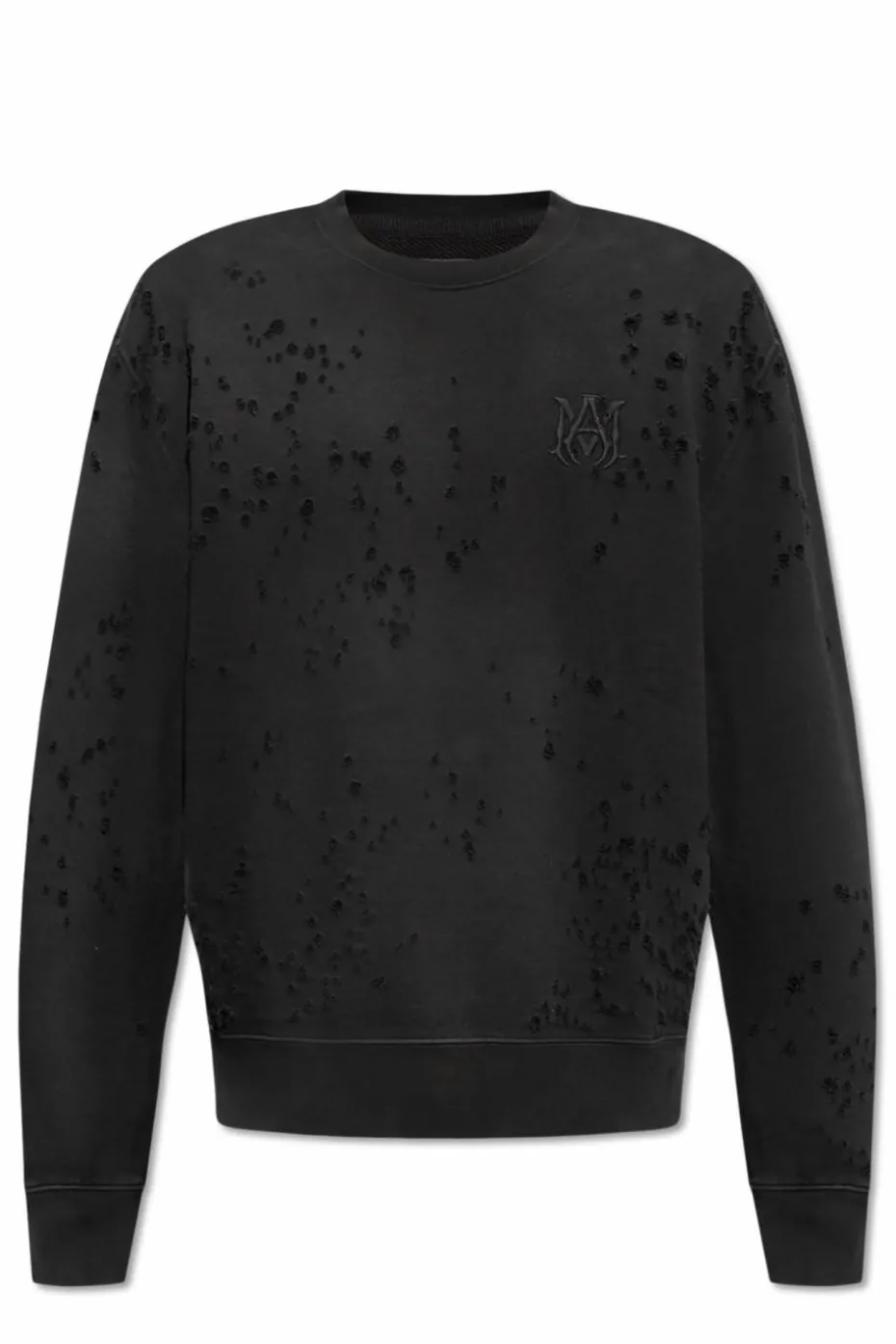 Amiri CZARNY Bluza z logo
