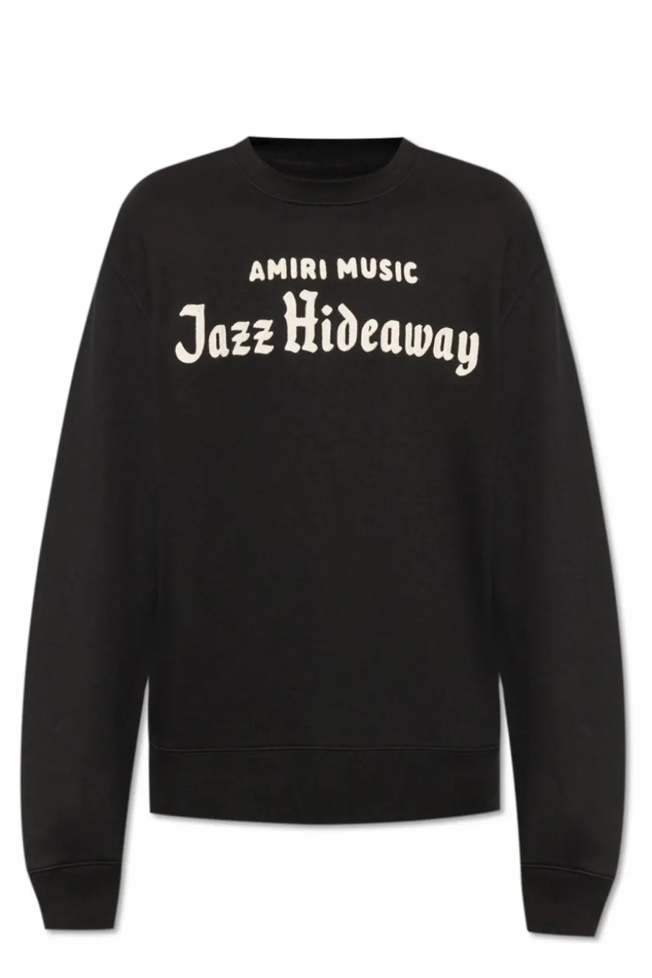 Amiri CZARNY Bluza z logo