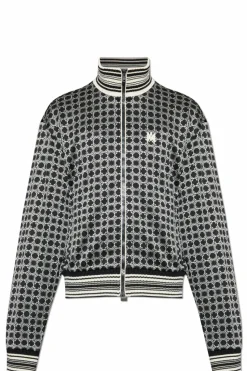Amiri CZARNY Bluza ze stójką