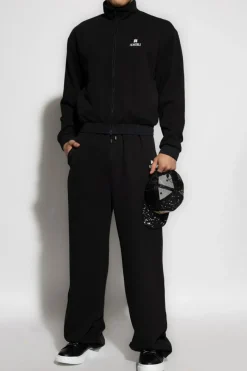 Amiri CZARNY Bluza ze stójką