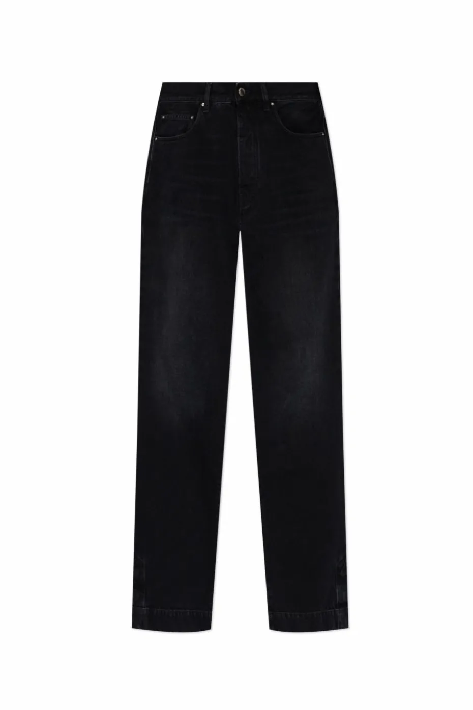 Amiri CZARNY Jeansy z logo
