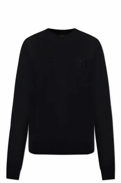 Amiri CZARNY Kaszmirowy sweter