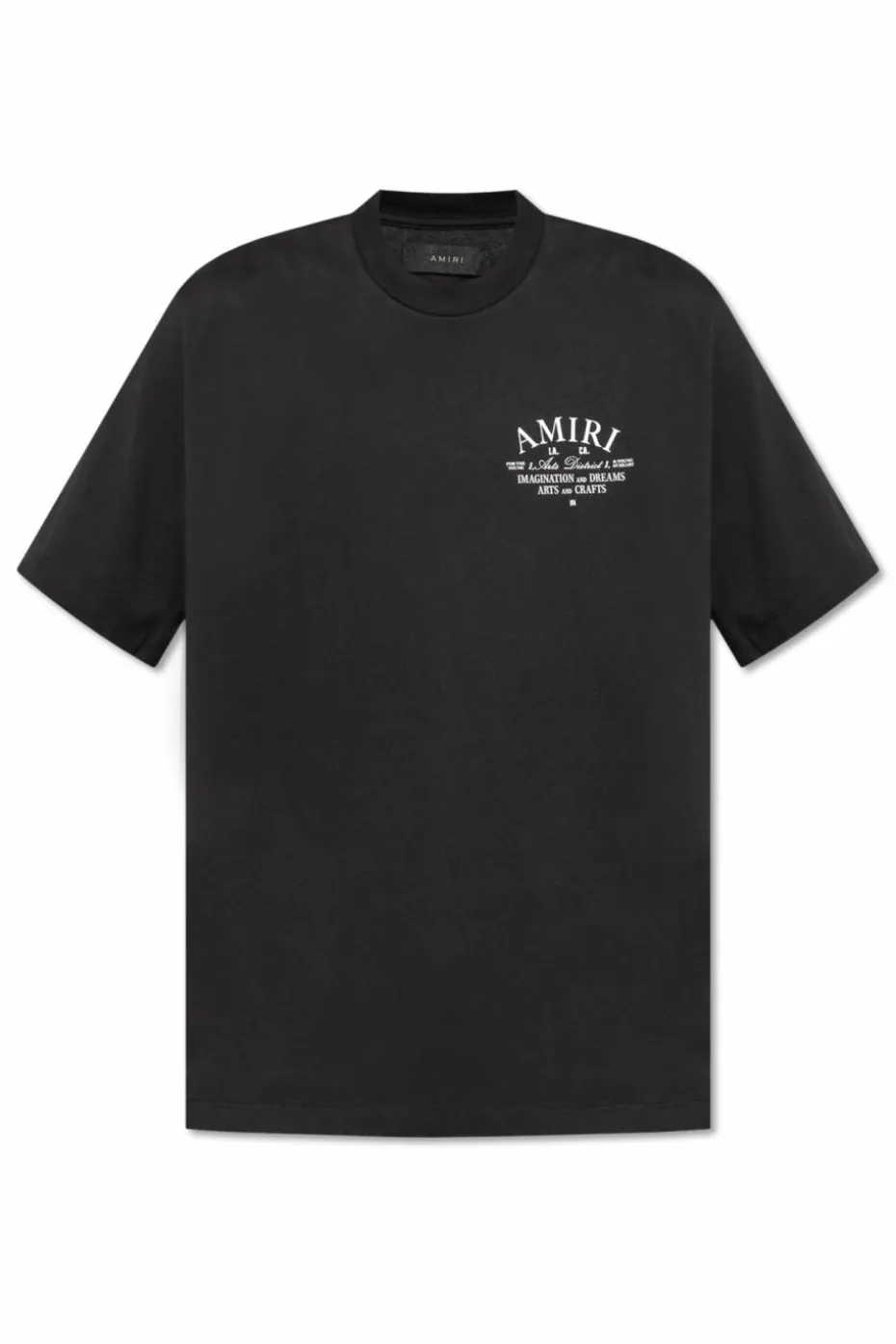 Amiri CZARNY T-shirt z logo