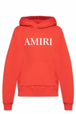 Amiri CZERWONY Bluza z logo