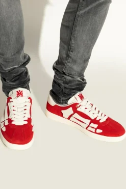 Amiri CZERWONY Buty sportowe `Pacific Bones`