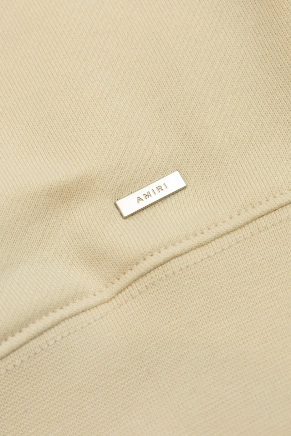 Amiri Kids beżowy Bluza z logo