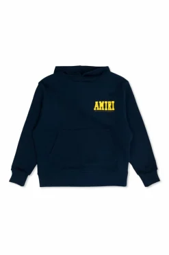 Amiri Kids GRANATOWY Bluza z kapturem