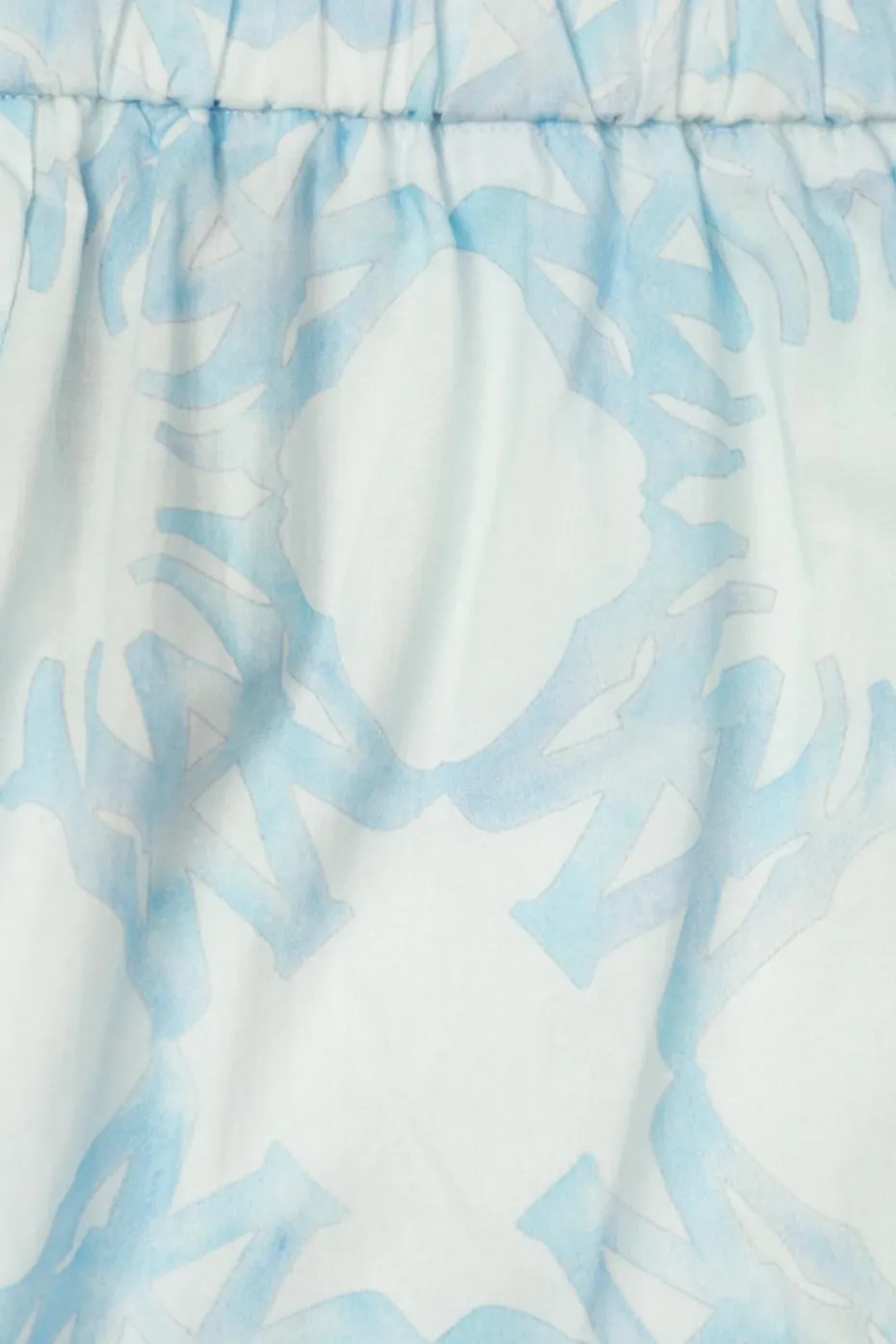 Amiri Kids jasnoniebieski Szorty z monogramem