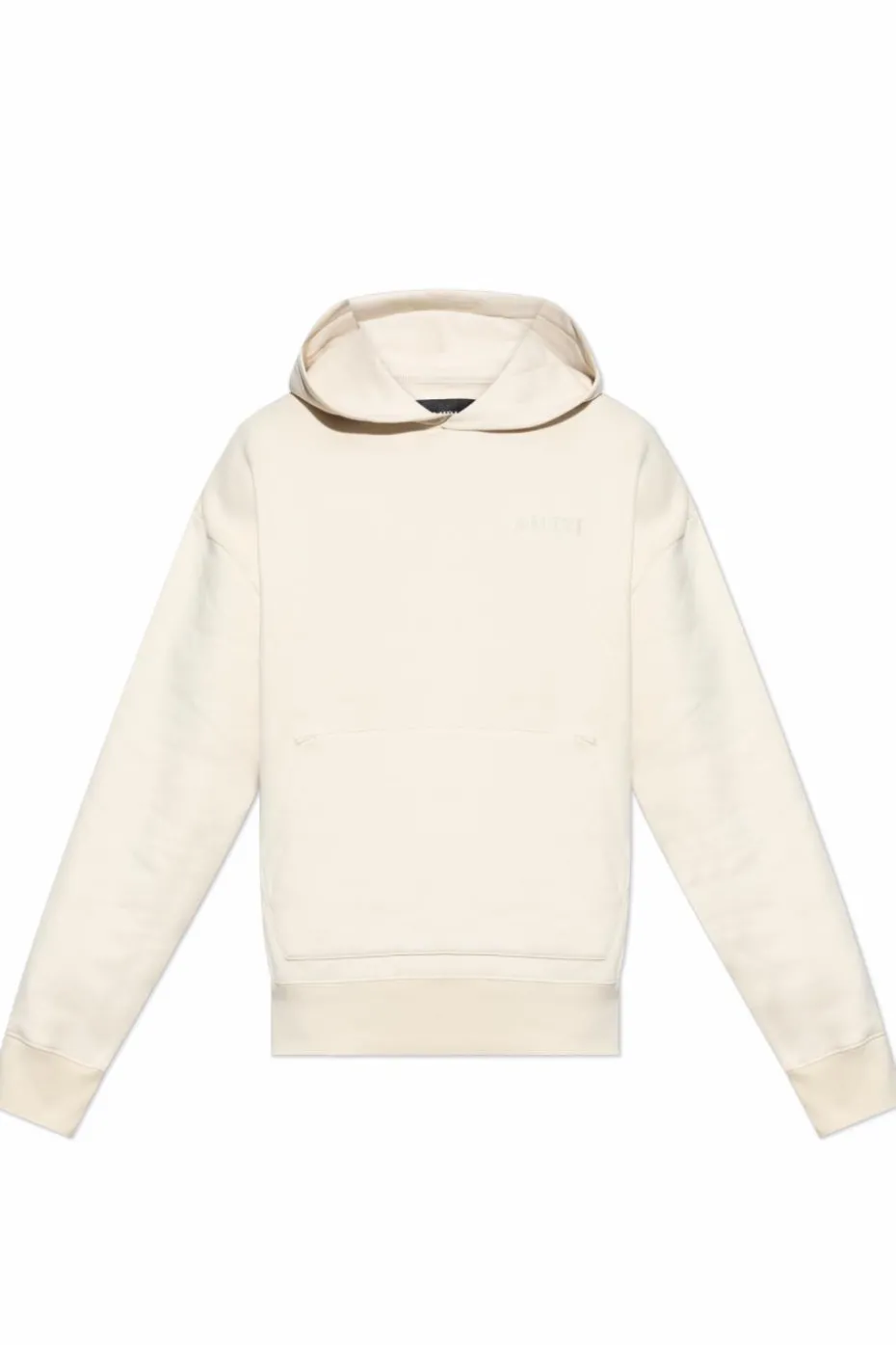 Amiri kremowy Bluza z logo