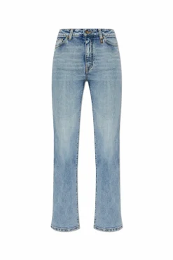 Amiri NIEBIESKI Jeansy typu `slim`