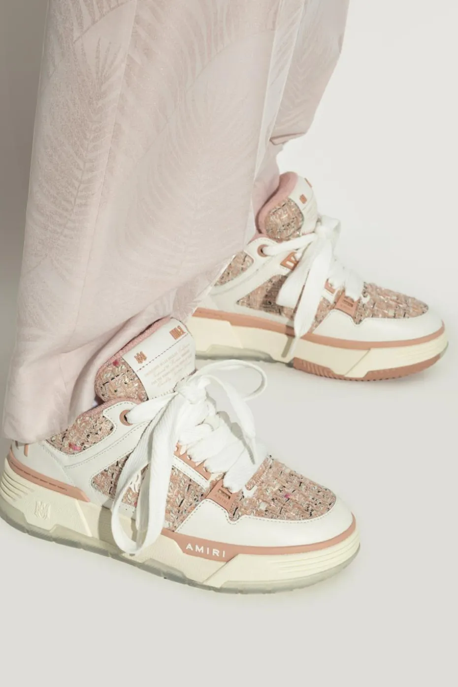 Amiri RÓŻOWY Buty sportowe `MA-1`
