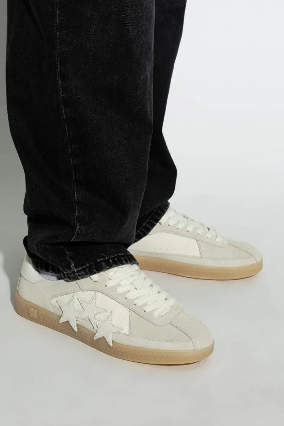 Amiri SZARY Buty sportowe `Suede Pacific`