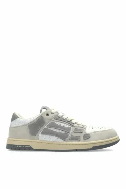 Amiri SZARY Buty sportowe `Crystal Suede Skel Top`