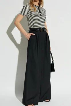 Anine Bing CZARNY Top `Alessia`