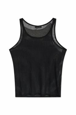 Anine Bing CZARNY Top `Eugene`