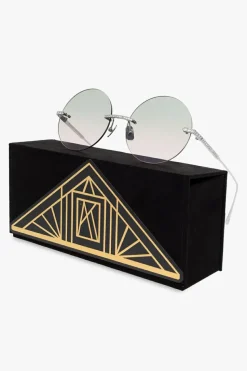 Anna Karin Karlsson SREBRNY Okulary przeciwsłoneczne ‘Crystal Nest 2.0’