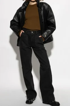 A.P.C. CZARNY Jeansy `Seaside`