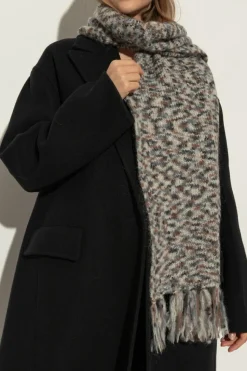 A.P.C. CZARNY Szal `Noah`