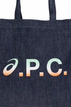 A.P.C. GRANATOWY A.P.C. x Asics