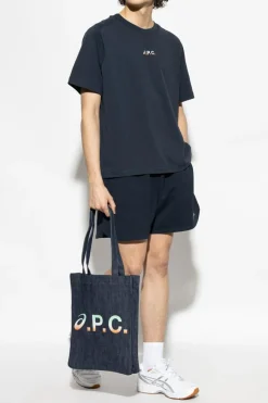 A.P.C. GRANATOWY A.P.C. x Asics