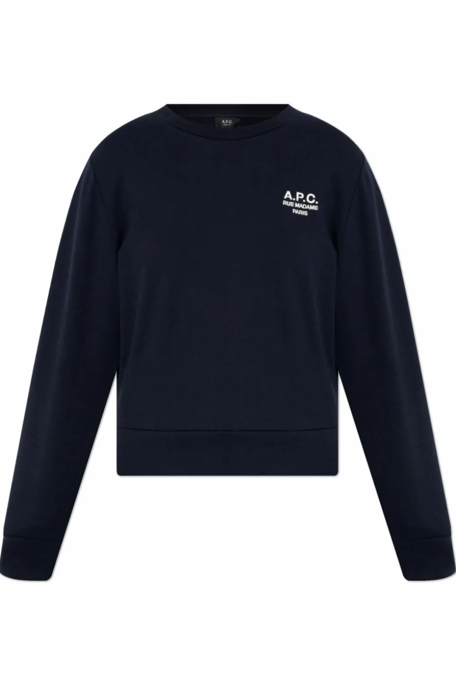 A.P.C. GRANATOWY Bluza z wyszytym logo