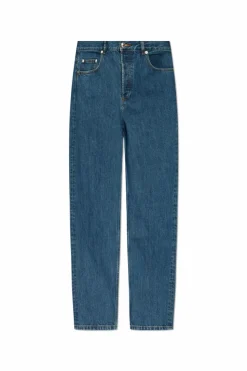 A.P.C. NIEBIESKI Jeansy `Fairfax`