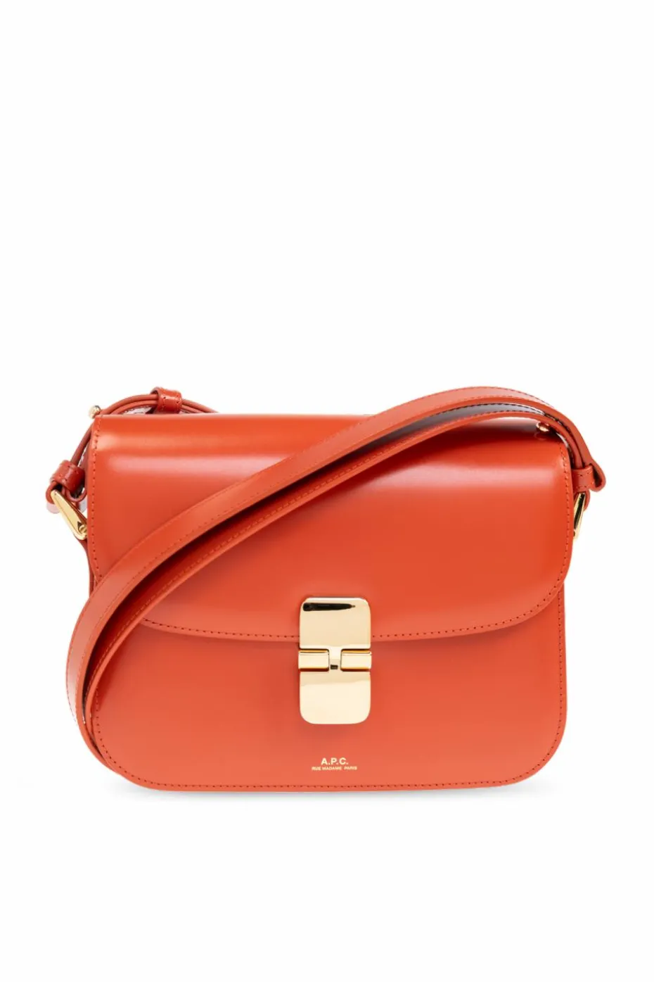 A.P.C. POMARAŃCZOWY Torba na ramię `Grace Small`