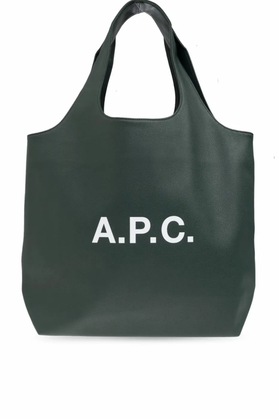 A.P.C. ZIELONY Torba typu `shopper`