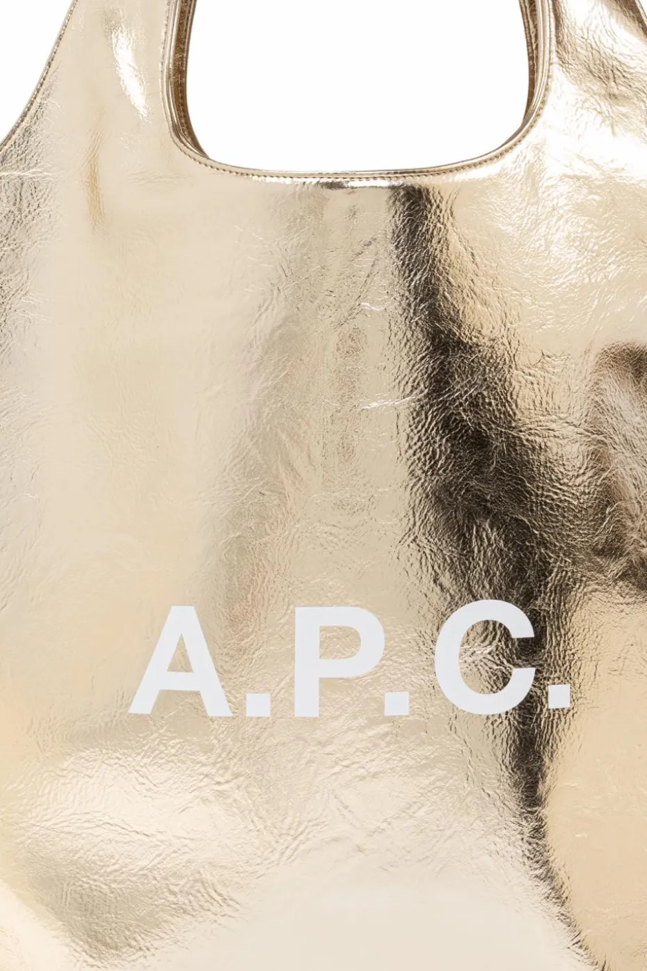 A.P.C. ZŁOTY Torba typu `shopper`