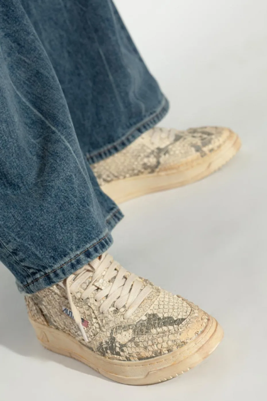 Autry kremowy Buty sportowe `Medalist Low Super Vintage`