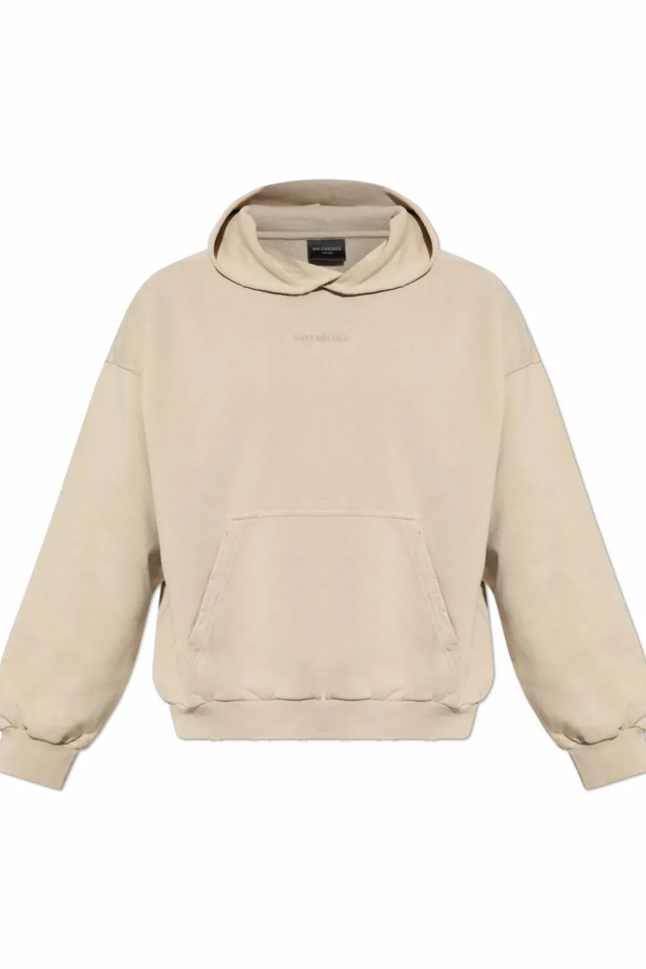 Balenciaga beżowy Bluza z kapturem