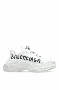 Balenciaga BIAŁY Buty sportowe `TRIPLES S`