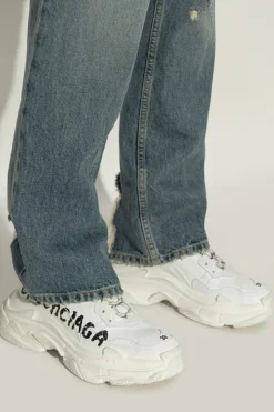Balenciaga BIAŁY Buty sportowe `TRIPLES S`
