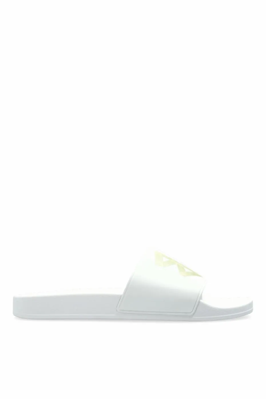 Balenciaga BIAŁY Gumowe klapki ‘Pool’