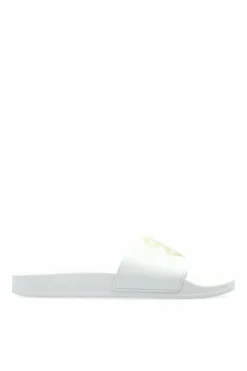 Balenciaga BIAŁY Gumowe klapki ‘Pool’