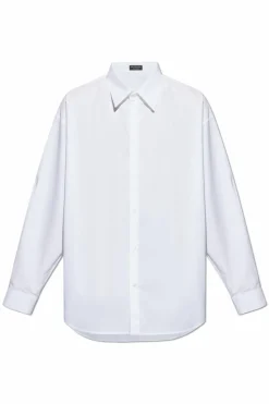Balenciaga BIAŁY Koszula typu `oversize`