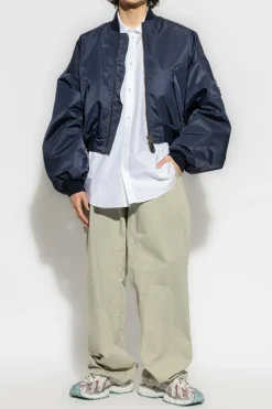 Balenciaga BIAŁY Koszula z logo