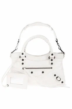 Balenciaga BIAŁY Torba do ręki `Le City`
