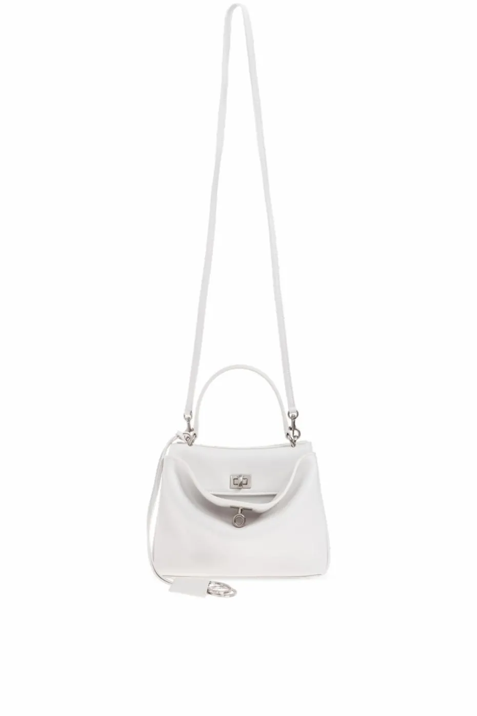 Balenciaga BIAŁY Torba do ręki ‘Rodeo Mini’