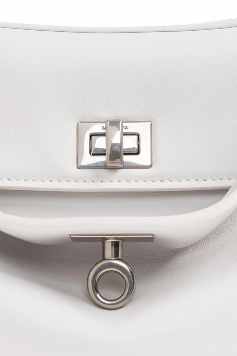 Balenciaga BIAŁY Torba do ręki ‘Rodeo Mini’