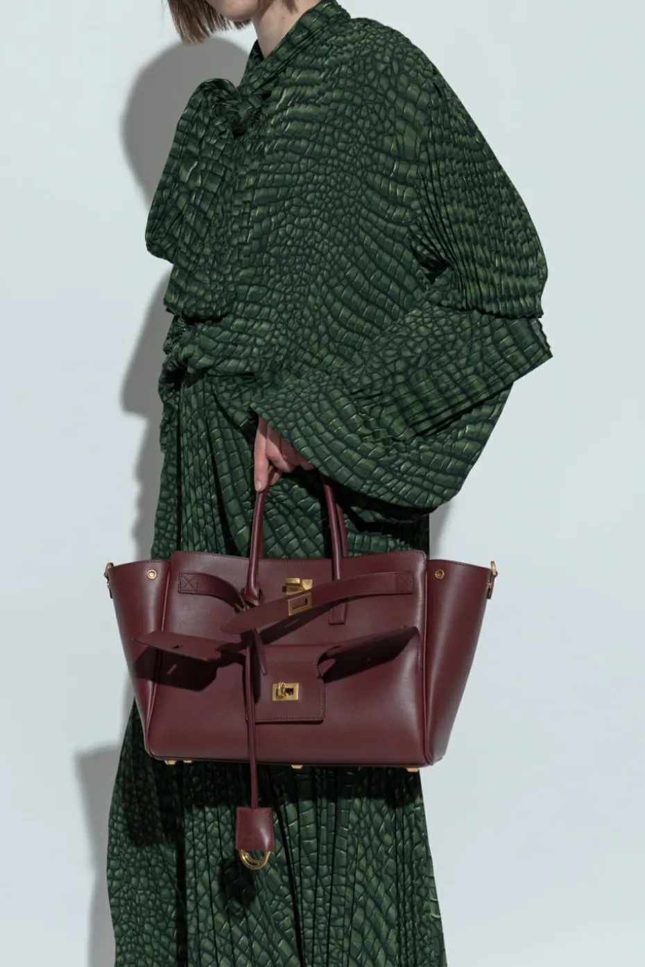 Balenciaga BORDO Torba `Bel Air`