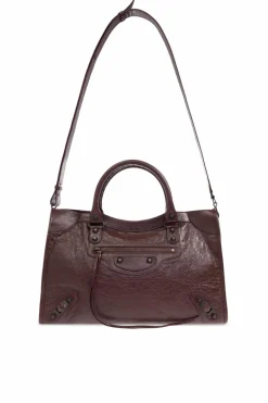 Balenciaga BORDO Torba do ręki `Le City Medium`