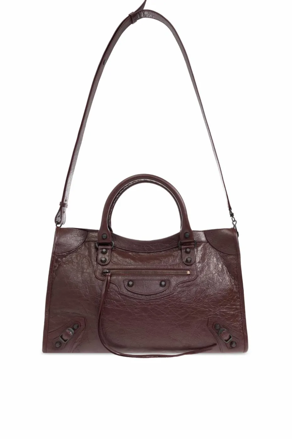 Balenciaga BORDO Torba do ręki `Le City Medium`