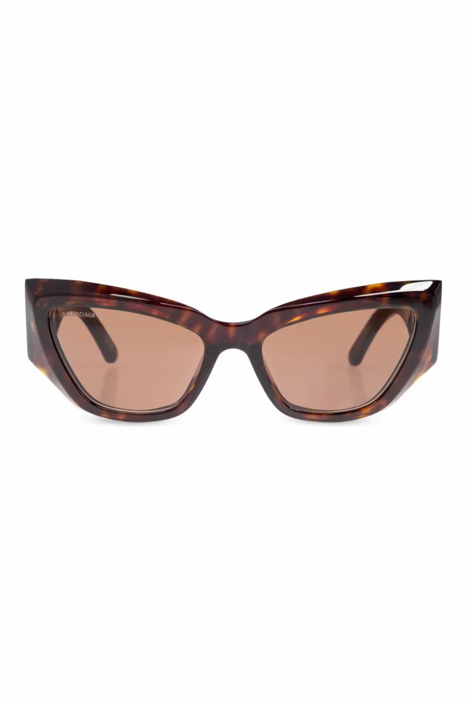 Balenciaga BRĄZOWY Okulary przeciwsłoneczne