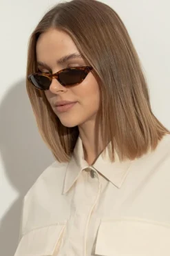 Balenciaga BRĄZOWY Okulary przeciwsłoneczne