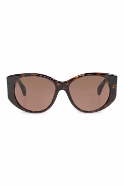 Balenciaga BRĄZOWY Okulary przeciwsłoneczne
