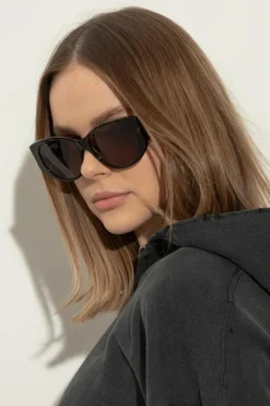Balenciaga BRĄZOWY Okulary przeciwsłoneczne